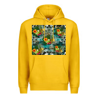 Lemon summer fruits Premium Hoodie - CowhideDigitalArt