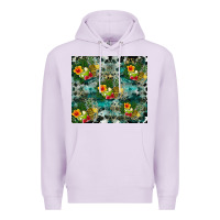 Lilac summer fruits Premium Hoodie - CowhideDigitalArt