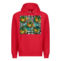 Red summer fruits Premium Hoodie - CowhideDigitalArt
