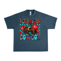 Midnight Navy pucker up cowboy olivia Urban Heavy Tee - OliviaCreatesArt
