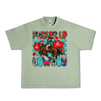 Oil Green pucker up cowboy olivia Urban Heavy Tee - OliviaCreatesArt