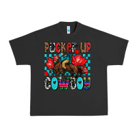 Pigment Black pucker up cowboy olivia Urban Heavy Tee - OliviaCreatesArt