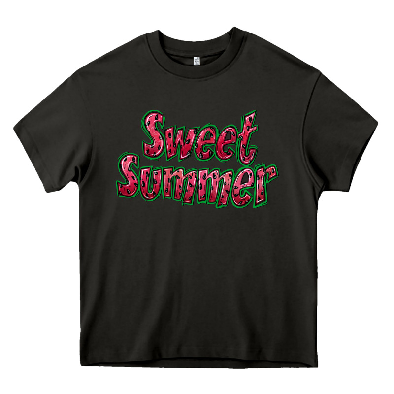 Sweet Summer Watermelon Heavy Core Tee by NancyCooperArtShop | Teevron