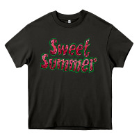 Asphalt sweet summer watermelon Heavy Core Tee - NancyCooperArtShop