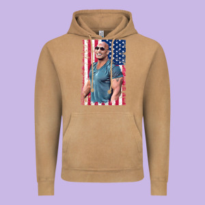 Dwayne The Rock Johnson Men Gift Vintage Hoodie Designed By Maiphamdesign