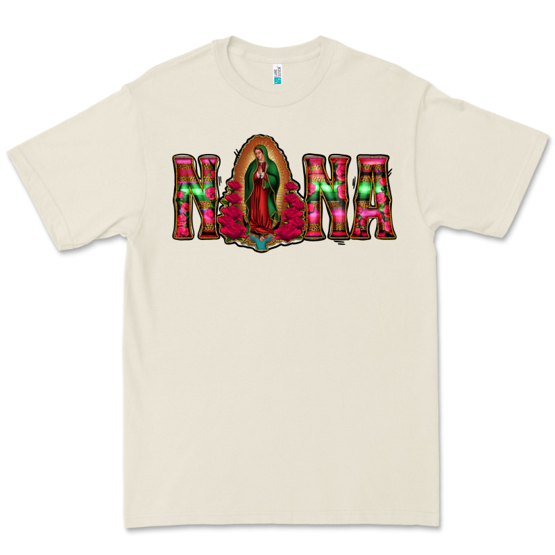 Nana Floral Aztec Leopard Premium Tee by Jasminsmagicworld | Teevron