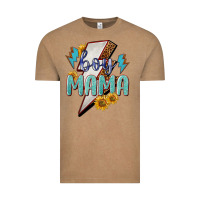 Vintage Coffee Boy mama lightning bold mother's day Vintage Tee - HowdyJamesFarm