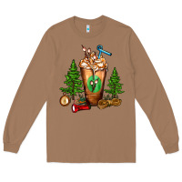 Toasted Coconut camping cold drink frappe Long Sleeve Tee - FaDigitalArtStudio