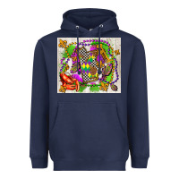 Navy mississippi Heavyweight Hoodie - AdoDesignShop