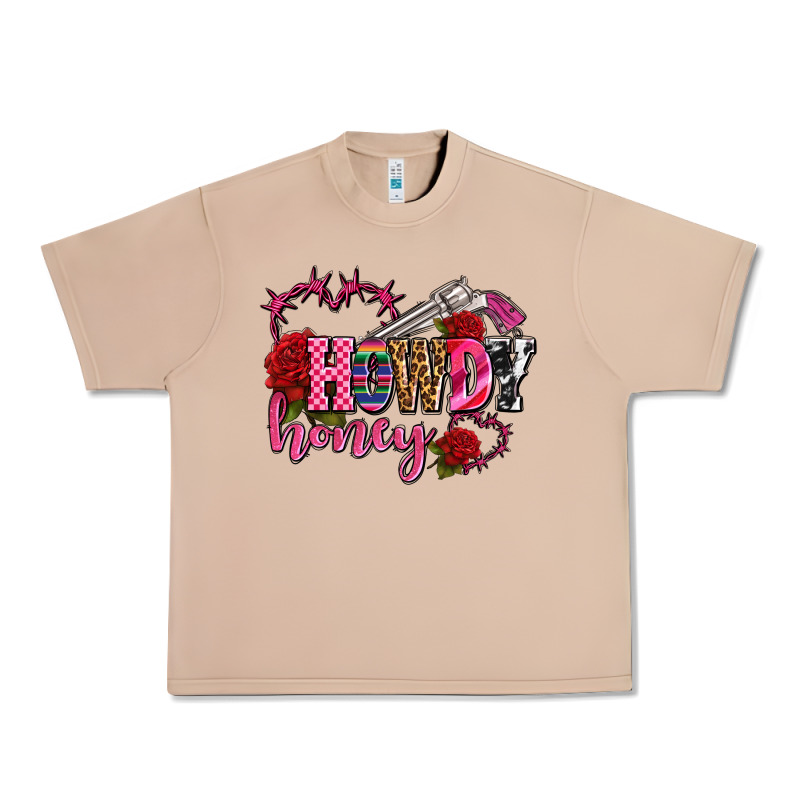 Howdy Honey Rose Olivia Urban Heavy Tee by OliviaCreatesArt | Teevron