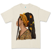 Bone Fall afro woman Premium Tee - NancyCooperArtShop