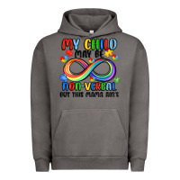 Pigment Tornado my child may be non verbal but this mama ain's Urban Hoodie - JahusDesignShop