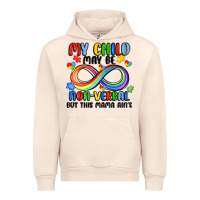 Sandshell my child may be non verbal but this mama ain's Urban Hoodie - JahusDesignShop