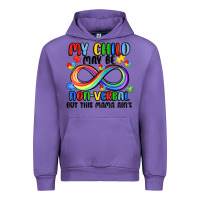 Tulip my child may be non verbal but this mama ain's Urban Hoodie - JahusDesignShop