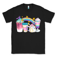 Black Unicorn Coffee Cups Classic Tee - Artiststas