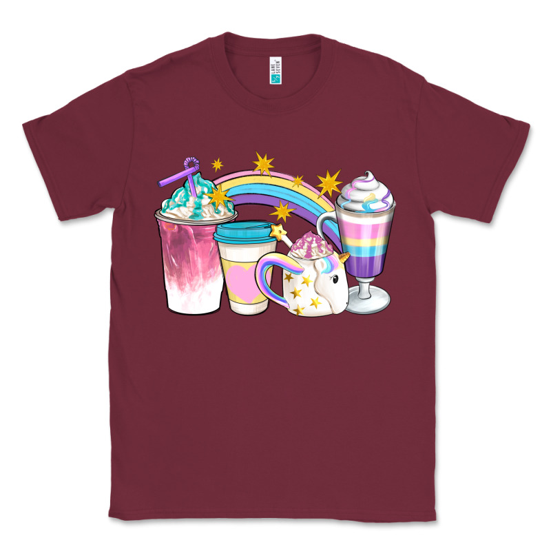 Unicorn Coffee Cups Classic Tee by Artiststas | Teevron