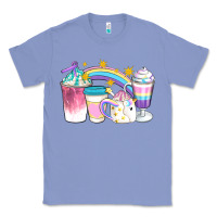 Colony Blue Unicorn Coffee Cups Classic Tee - Artiststas