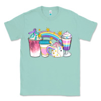 Seafoam Unicorn Coffee Cups Classic Tee - Artiststas
