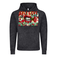 Vintage Black Self love is the best love Vintage Hoodie - FaDigitalArtStudio