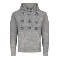 Cloud Rock Skulls Vintage Hoodie - maiPhamDesign