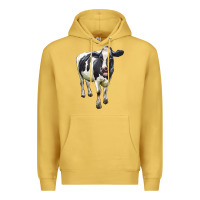 Antique Gold Holstein Bull Premium Hoodie - LillyAllenDesigns
