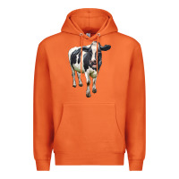 Carrot Holstein Bull Premium Hoodie - LillyAllenDesigns