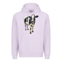 Lilac Holstein Bull Premium Hoodie - LillyAllenDesigns