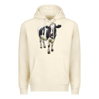 Sandshell Holstein Bull Premium Hoodie - LillyAllenDesigns