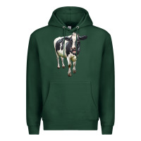 Sports Green Holstein Bull Premium Hoodie - LillyAllenDesigns