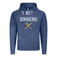 Vintage Denim i hit dingers baseball Vintage Hoodie - maiPhamDesign