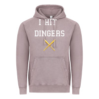 Vintage Zinc i hit dingers baseball Vintage Hoodie - maiPhamDesign