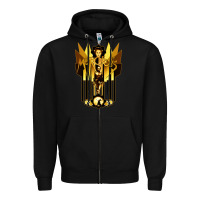 Black #metropolis drama Zipper Hoodie - maiPhamDesign