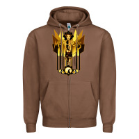 Chestnut #metropolis drama Zipper Hoodie - maiPhamDesign