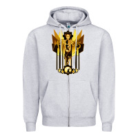 Heather Grey #metropolis drama Zipper Hoodie - maiPhamDesign
