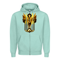 Seafoam #metropolis drama Zipper Hoodie - maiPhamDesign
