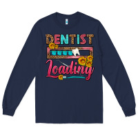 Navy Dentist Loading With Coffee Mug Long Sleeve Tee - FaDigitalArtStudio