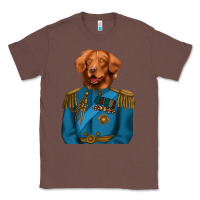 Chestnut Golden Retriever Dog Portrait,Custom Pet Portraits,Renaissance Dog Classic Tee - RanaPortraitStore