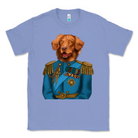 Colony Blue Golden Retriever Dog Portrait,Custom Pet Portraits,Renaissance Dog Classic Tee - RanaPortraitStore