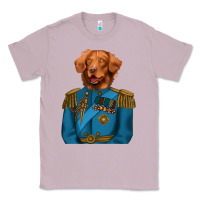 Lilac Golden Retriever Dog Portrait,Custom Pet Portraits,Renaissance Dog Classic Tee - RanaPortraitStore