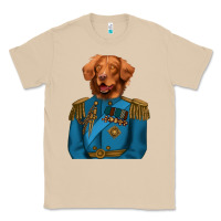 Mushroom Golden Retriever Dog Portrait,Custom Pet Portraits,Renaissance Dog Classic Tee - RanaPortraitStore