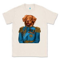 Natural Golden Retriever Dog Portrait,Custom Pet Portraits,Renaissance Dog Classic Tee - RanaPortraitStore