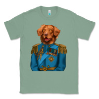 Sage Golden Retriever Dog Portrait,Custom Pet Portraits,Renaissance Dog Classic Tee - RanaPortraitStore