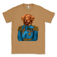 Toasted Coconut Golden Retriever Dog Portrait,Custom Pet Portraits,Renaissance Dog Classic Tee - RanaPortraitStore