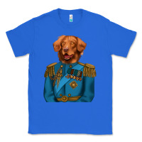 True Royal Golden Retriever Dog Portrait,Custom Pet Portraits,Renaissance Dog Classic Tee - RanaPortraitStore