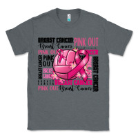 Charcoal Heather volleyball pink out breast cancer Classic Tee - RanaPortraitStore
