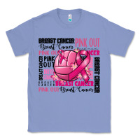 Colony Blue volleyball pink out breast cancer Classic Tee - RanaPortraitStore