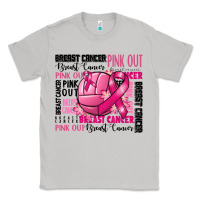Volleyball Pink Out Breast Cancer Classic Tee | Teevron