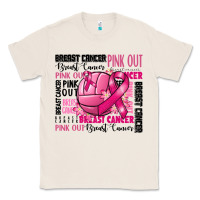 Natural volleyball pink out breast cancer Classic Tee - RanaPortraitStore