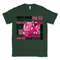 Sports Green volleyball pink out breast cancer Classic Tee - RanaPortraitStore