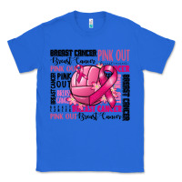 True Royal volleyball pink out breast cancer Classic Tee - RanaPortraitStore